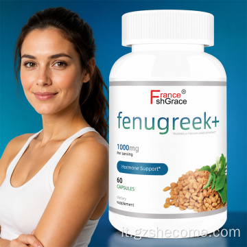 Supplemento di fieno greco 1000 mg di resistenza al supplemento
